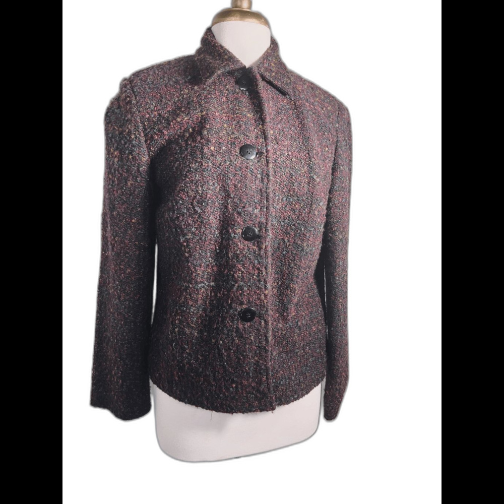 Sag Harbor Blazer Size 10 Vintage 90's Cottagecore Dark Academia Coquette Blazer